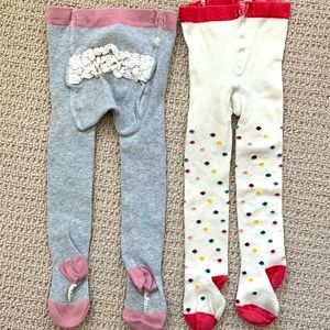 2 pairs of Boden Tights size 12-18m and 18-24m